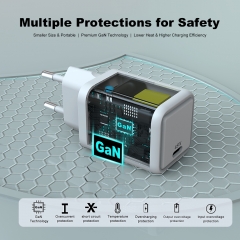 Mini 45W AVS GaN USB-C Fast Charger PPS PD Wall Charger | ZX-1U88T