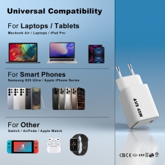 Mini 45W AVS GaN USB-C Fast Charger PPS PD Wall Charger | ZX-1U88T