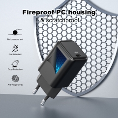 Mini 45W AVS GaN USB-C Fast Charger PPS PD Wall Charger | ZX-1U88T