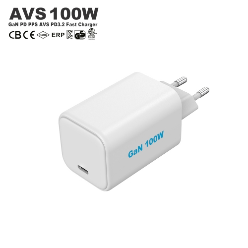 Smaller 100W AVS GaN Charger Type c PPS PD3.2 Super Fast Charging for iPhone Samsung MacBook Laptop | ZX-1U94T