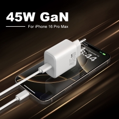 Fast Charger 45W USB C Mobile Phone PD 45w Output Current Electric Adapters Gan Charger 45w Original | ZX-1U81T
