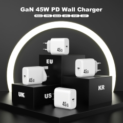 Fast Charger 45W USB C Mobile Phone PD 45w Output Current Electric Adapters Gan Charger 45w Original | ZX-1U81T