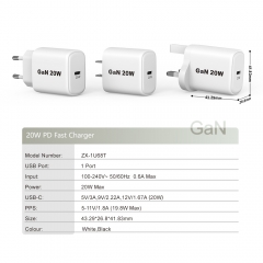 PD 20W Charger Adapter Mobile Phone Fast Charger Type c For Apple iphone Samsung