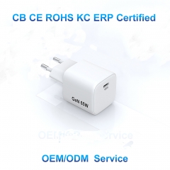 Phone Mini 65W Type c Fast Charger with PD AVS PPS for iPhone 17 18, Samsung S25 S26 | ZX-1U97T