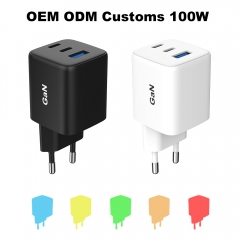 100W GaN Charger 2C1A USB C Fast Charger for iPhone, Samsung, Mobile Devices and Laptop | ZX-3U45T