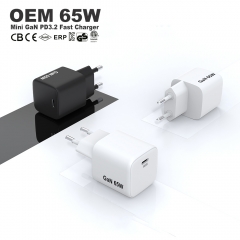 Phone Mini 65W Type c Fast Charger with PD AVS PPS for iPhone 17 18, Samsung S25 S26 | ZX-1U97T