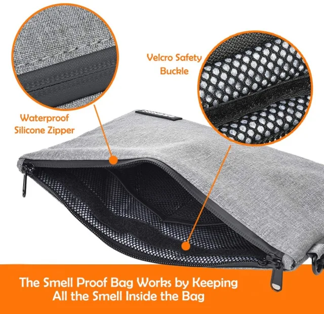 OZCHIN Smell Proof Bag 2021 New Odor Proof Bag Pouch Storage Case 11 x