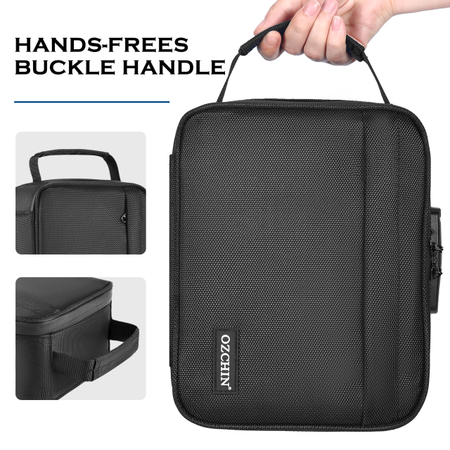Smell Proof Bag with Combination Lock Container Storage Bag Odorless Travel  Storage Safe Smart Stash Case - AliExpress