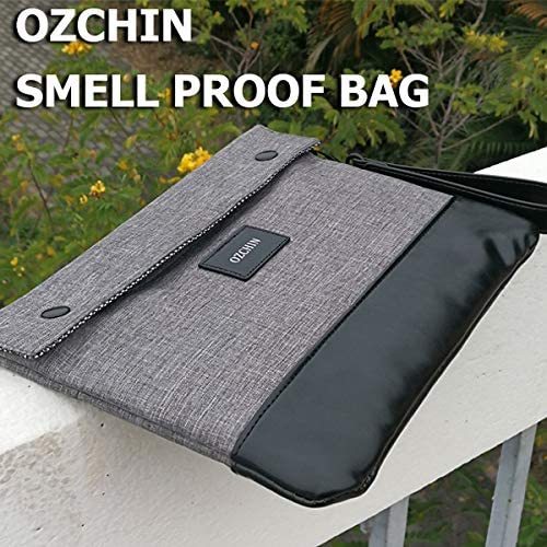 Smell Proof Bags Odor Proof Bag Certificates Organizer Storage Pouch Case 11 x 8 inches