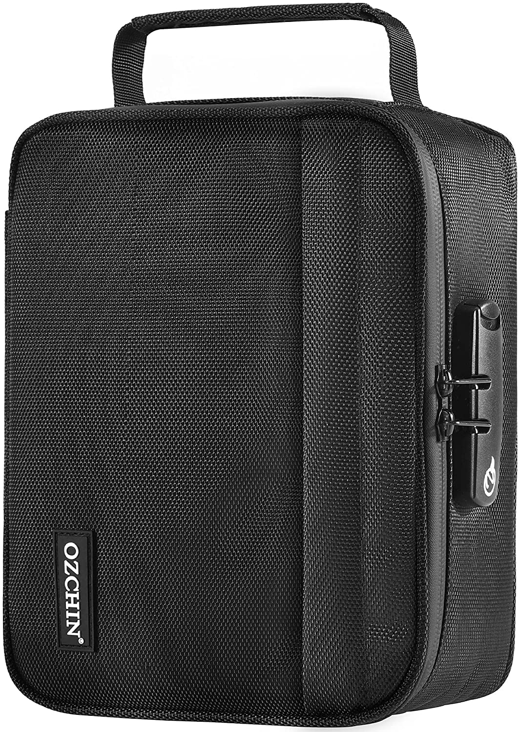 Large Smell Proof Bag with Combination Lock Bag File Organizer