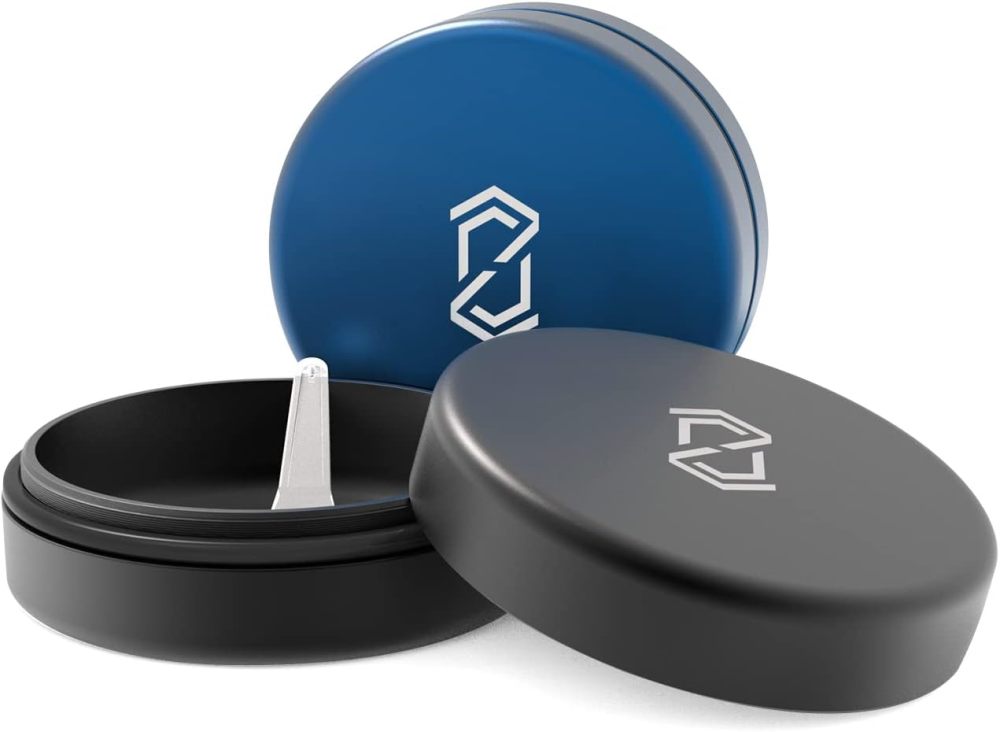 OZCHIN Aluminum Storage Container Portable Airtight Smell Proof Container Multipurpose Storage Container for Spices, Coffee & Teas