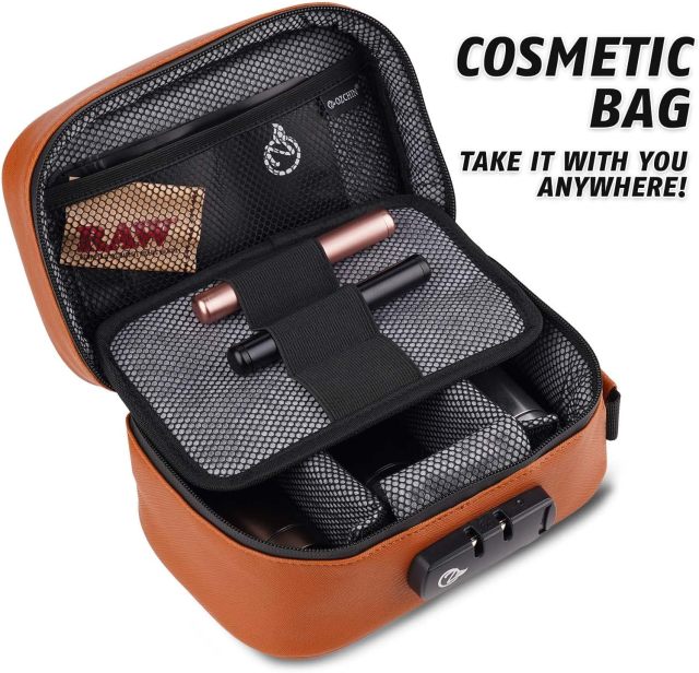 OZCHIN Smell Proof Bag with Combination Lock Lunch Bag File Organizer