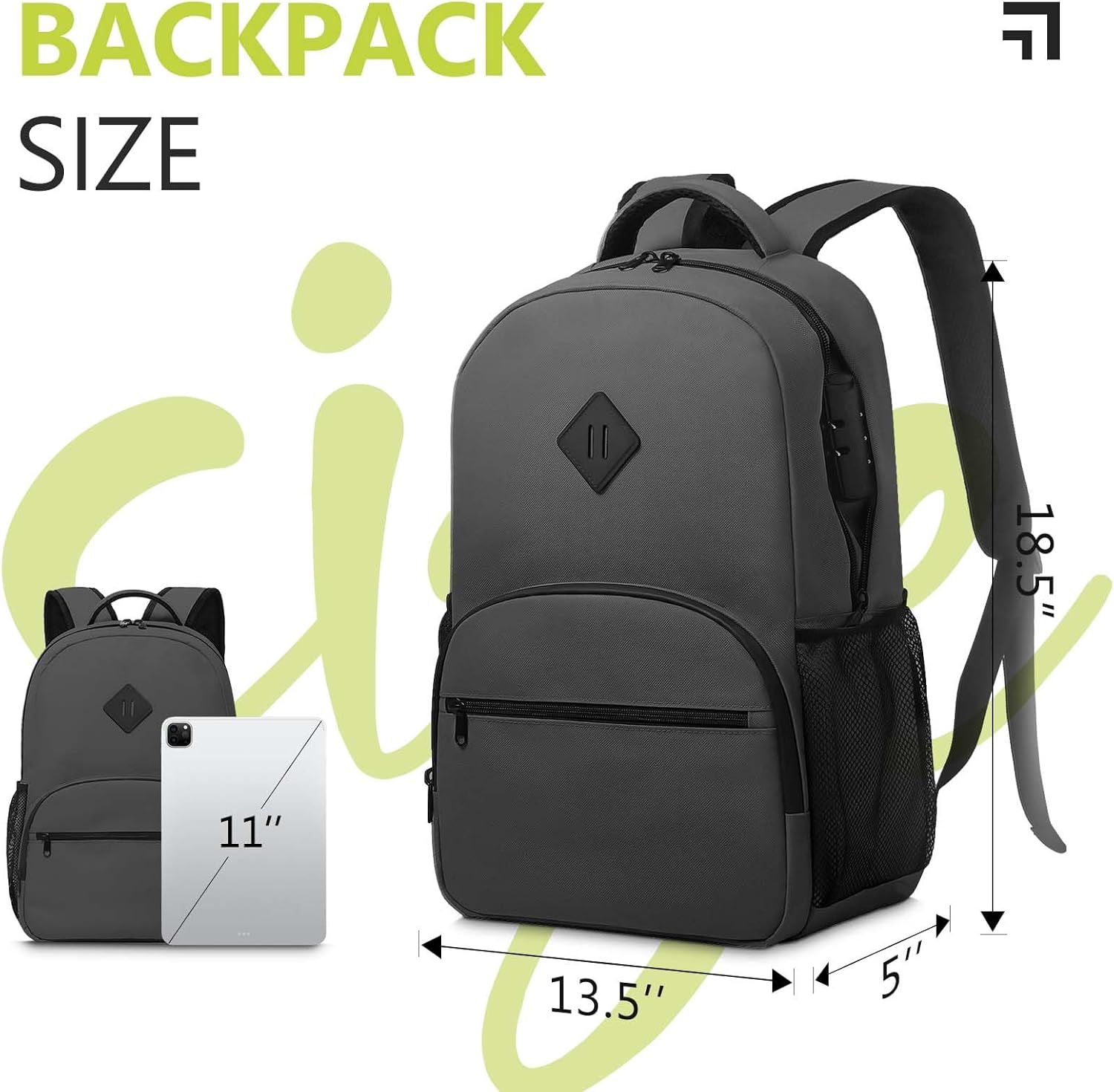 バッグ TAXEVASION WOODFACEBACKPACK OS / NATURAL 100% Organic Cotton Durable tote bags,Canvas Grocery Tote