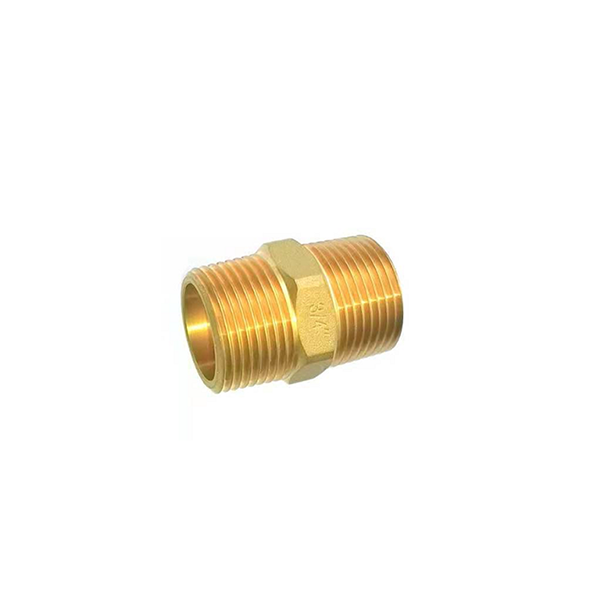 Brass Male Hex Nipple-Brass Fitting Manufacturer