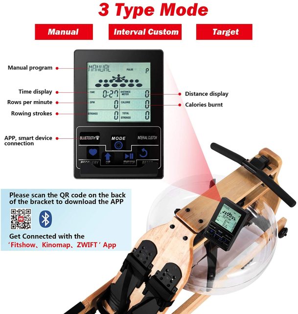 Water Rowing Machine For Sale Home use