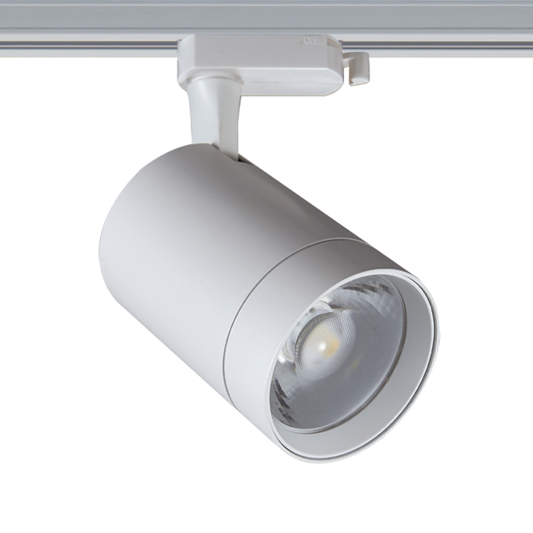2700Lm Lumen 30W Cob Led Track Spot Light For Jewelry Shop Exhibition