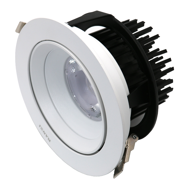 Wholesale 3 Years Warranty Commercial Down Spot Lighting Adjustable Recessed Aluminum LED Downlight
