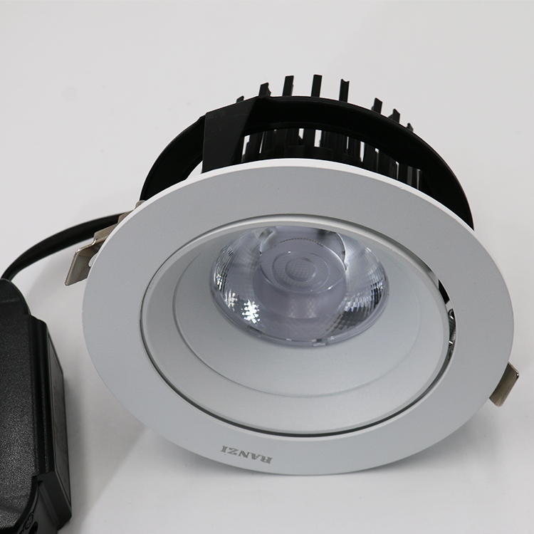 Wholesale 3 Years Warranty Commercial Down Spot Lighting Adjustable Recessed Aluminum LED Downlight