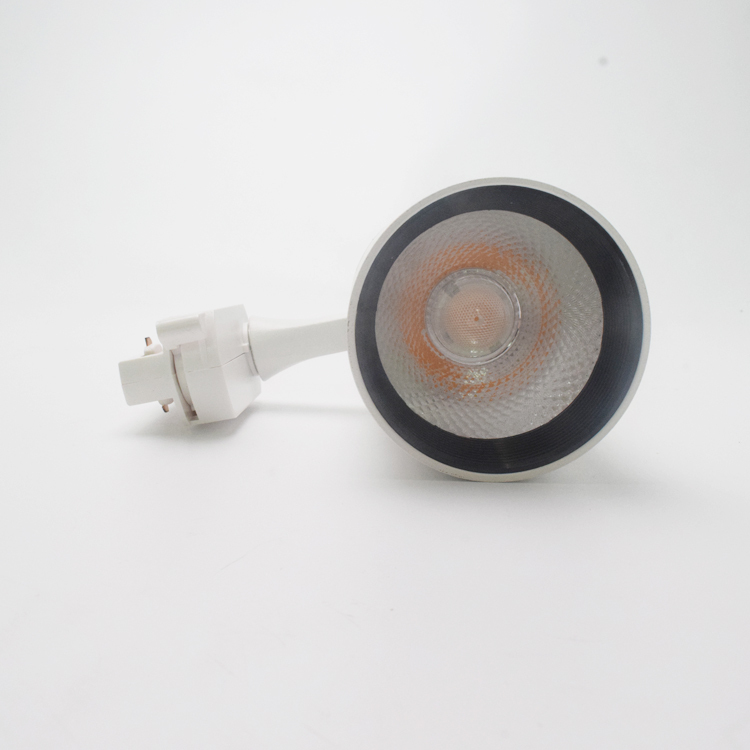 Modern Commercial Track Rail System Fixture Housing Aluminum Flicker