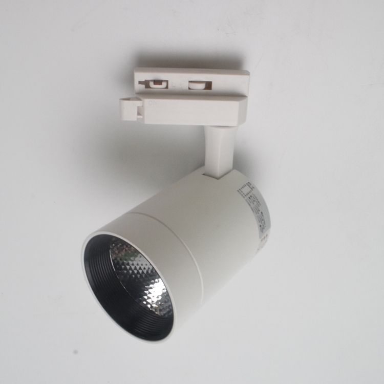 Modern Commercial Track Rail System Fixture Housing Aluminum Flicker