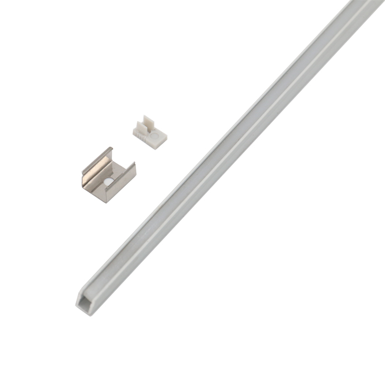 Surface Mounted Decoration Lighting Fixture Square Kitchen Aluminum Profiles For LED Strip Light