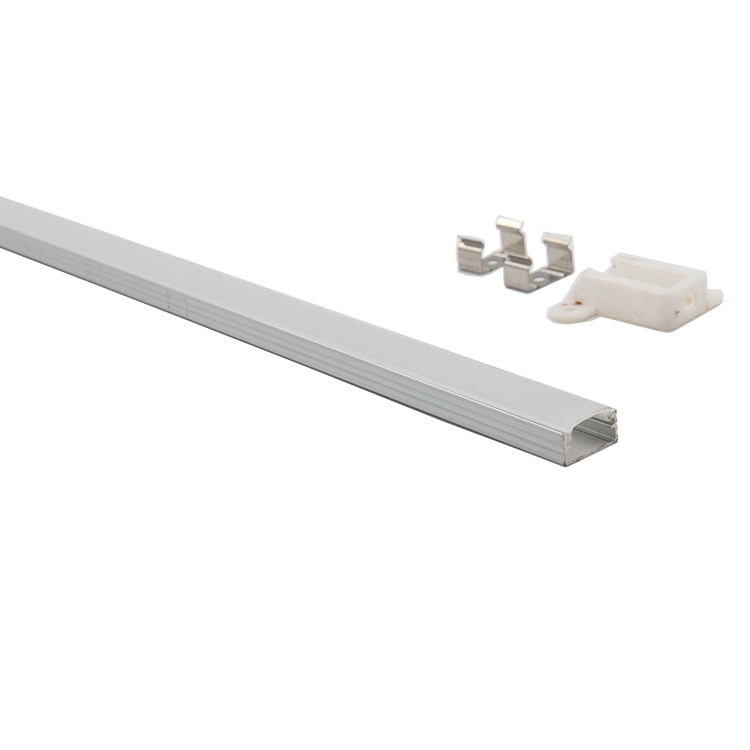 Wholesale Surface Mounted Aluminum Channel Cover Kitchen T Aluminum Extursion Profile For LED Strips