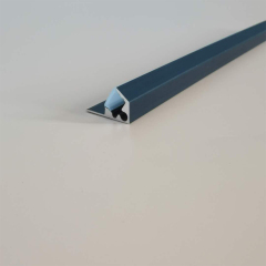 Wall Recessed Decoration Lighting L Shape Aluminum LED Profile For LED Strip Light