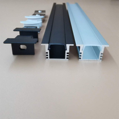 Living Room Decoration Lighiting Flexible Aluminum Profile For SMD LED Strips Light