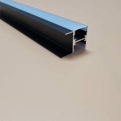 Desk Double Head Lighting Power Coated Extrusion Surface Mounted LED Aluminum Profile For LED Strip Light