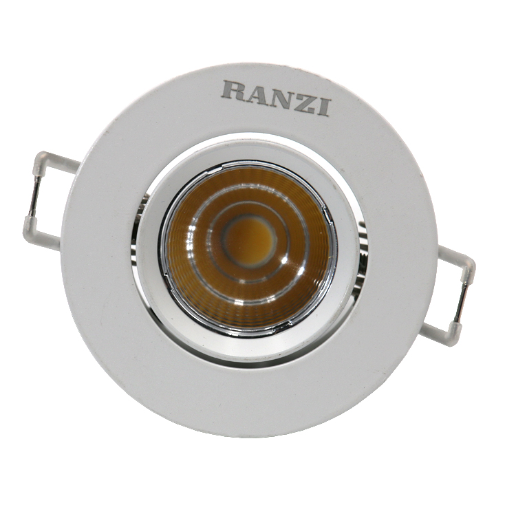 Wholesale Indoor Mini Ceiling Lighting 3 Inch 7W 3000K 90 CRI Adjustable LED Recessed Downlights