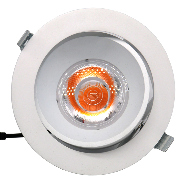 Cloth Store LED Down Spot Light High Lumen Aluminum COB LED Recessed Downlight