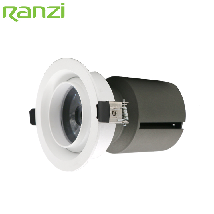 New Arrival High Lumen Cloth Store Ceiling Downlight Aluminum Housing Adjustable Rotatable 35W LED Downlight