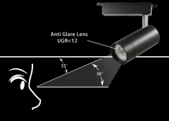 Cloth Store Professional Track Rail System Spot Light Aluminum LED Track Lighting