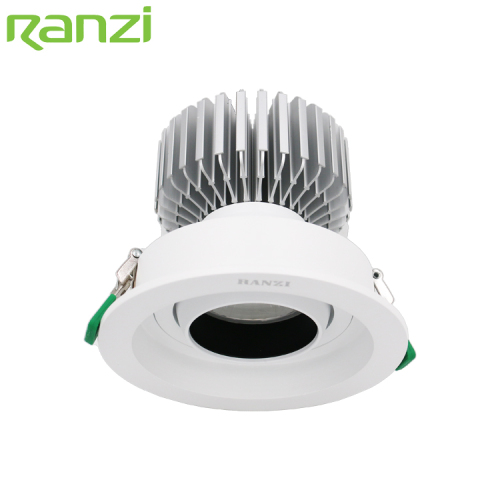 High Quality Apartment Indoor Ceiling Spot Lighting Aluminum Adjustable Flicker Free COB LED Down Light