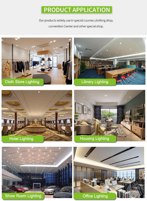 High Quality Apartment Indoor Ceiling Spot Lighting Aluminum Adjustable Flicker Free COB LED Down Light