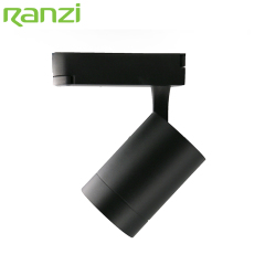 Minimalist Design Jewelry Commercial Track Rail System Aluminum Dimmable Adjustable 35W LED COB Track Light
