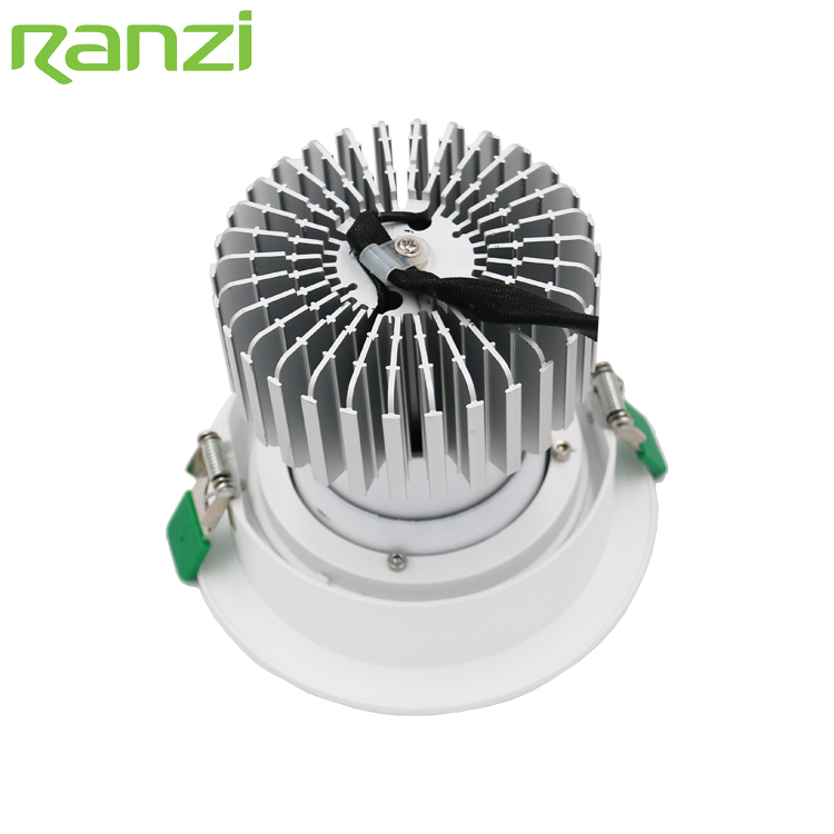 High Quality Apartment Indoor Ceiling Spot Lighting Aluminum Adjustable Flicker Free COB LED Down Light