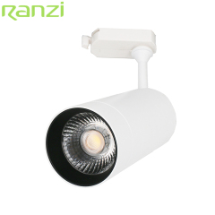 Indoor Commercial Spot Lighting Track Rail System Aluminum LED Track Light For Cloth Store