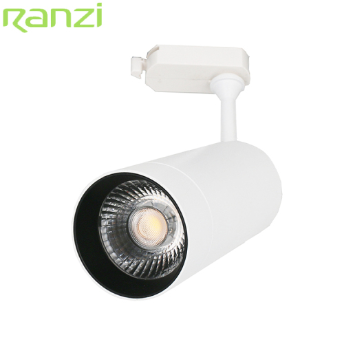 Indoor Commercial Spot Lighting Track Rail System Aluminum LED Track Light For Cloth Store