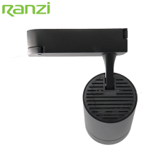 Minimalist Design Jewelry Commercial Track Rail System Aluminum Dimmable Adjustable 35W LED COB Track Light