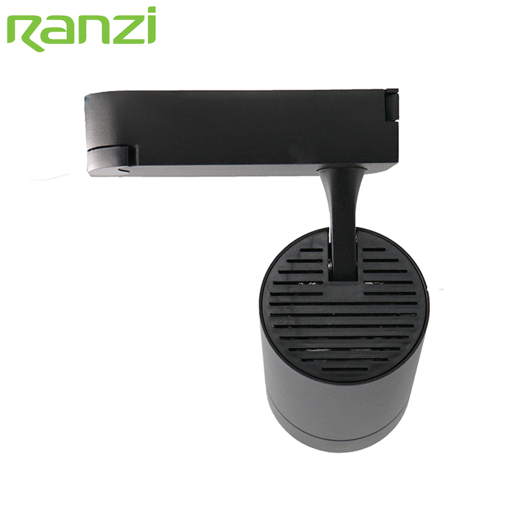 Minimalist Design Jewelry Commercial Track Rail System Aluminum Dimmable Adjustable 35W LED COB Track Light
