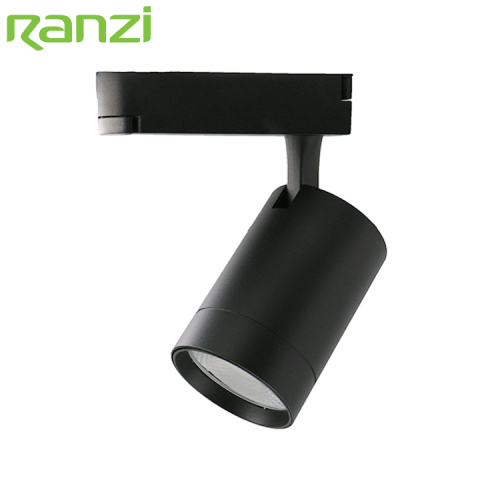 Minimalist Design Jewelry Commercial Track Rail System Aluminum Dimmable Adjustable 35W LED COB Track Light