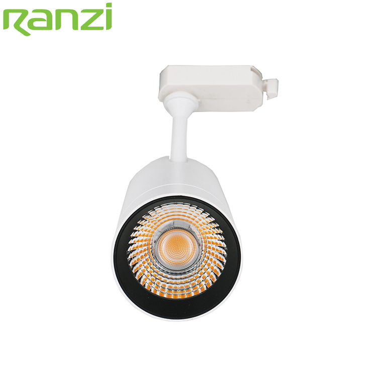 Indoor Commercial Spot Lighting Track Rail System Aluminum LED Track Light For Cloth Store