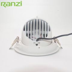Wholesale Hotel Ceiling Spotlights Recessed Adjustable Flicker Free LED COB Downlight