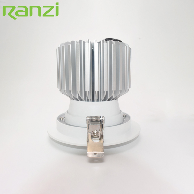 Commercial Lighting Fixture Aluminum 12W 18W 30W Recessed LED Ceiling Spot Light