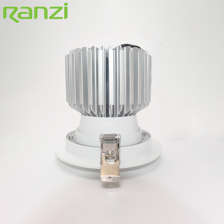 Commercial Lighting Fixture Aluminum 12W 18W 30W Recessed LED Ceiling Spot Light