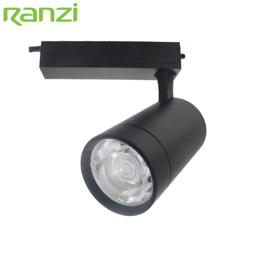 Track Rail System Lighting Fxiture Aluminum Adjustable Flicker Free 15W 20W LED Track Spot Light For Museum