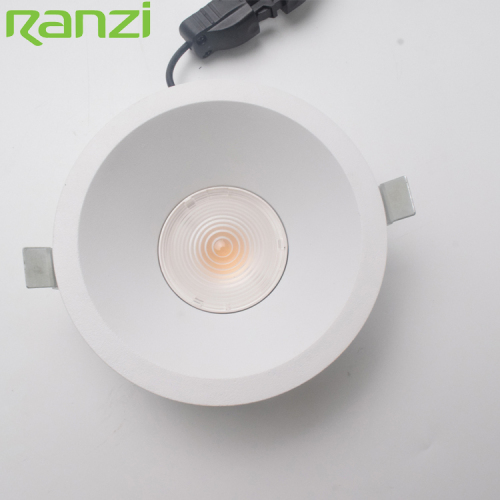 Hot Sale Certification LED Light Aluminum Body PC Cover Anti Glare LED Recessed Downlight For Hotel