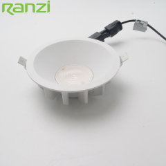 Hot Sale Certification LED Light Aluminum Body PC Cover Anti Glare LED Recessed Downlight For Hotel