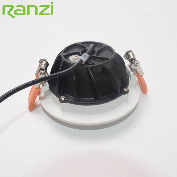 High Lumen Commercial Hotel Celing Lighting Housing Recessed Anti Glare COB LED Down Lights